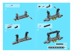 LEGO 8421 instructions page 63 – build guide