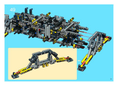 LEGO 8421 instructions page 71 – build guide