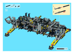LEGO 8421 instructions page 73 – build guide