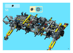 LEGO 8421 instructions page 85 – build guide