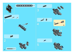 LEGO 8421 instructions page 86 – build guide