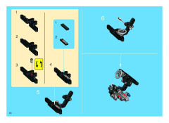 LEGO 8421 instructions page 88 – build guide