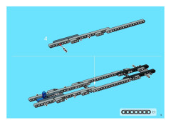 LEGO 8421 instructions page 9 – build guide