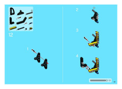 LEGO 8421 instructions page 95 – build guide