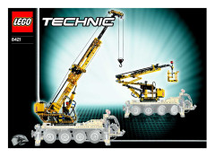 LEGO 8421 instructions page 1 – build guide