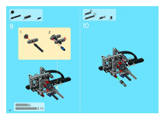LEGO 8421 instructions page 10 – build guide
