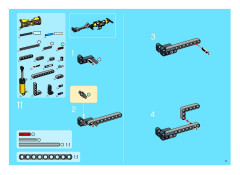 LEGO 8421 instructions page 11 – build guide