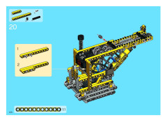 LEGO 8421 instructions page 120 – build guide