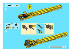 LEGO 8421 instructions page 129 – build guide