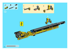 LEGO 8421 instructions page 134 – build guide