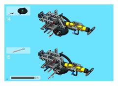 LEGO 8421 instructions page 18 – build guide