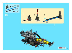 LEGO 8421 instructions page 21 – build guide