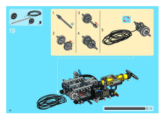 LEGO 8421 instructions page 22 – build guide