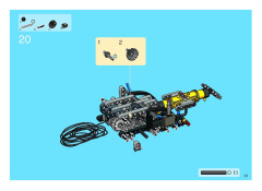 LEGO 8421 instructions page 23 – build guide