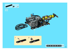 LEGO 8421 instructions page 25 – build guide