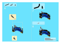 LEGO 8421 instructions page 41 – build guide