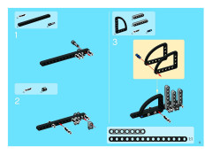 LEGO 8421 instructions page 5 – build guide