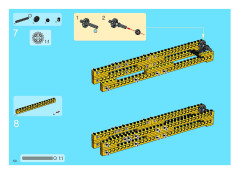 LEGO 8421 instructions page 50 – build guide