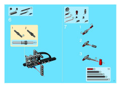 LEGO 8421 instructions page 7 – build guide