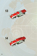 LEGO 8423 instructions page 18 – build guide