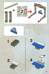 LEGO 8423 instructions page 21 – build guide