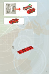 LEGO 8423 instructions page 3 – build guide