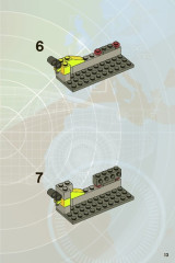 LEGO 8424 instructions page 13 – build guide