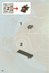 LEGO 8424 instructions page 22 – build guide