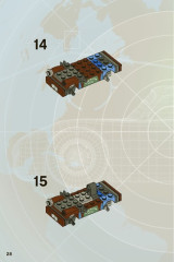 LEGO 8424 instructions page 28 – build guide