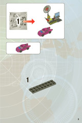 LEGO 8424 instructions page 3 – build guide