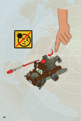 LEGO 8424 instructions page 38 – build guide