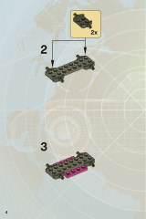 LEGO 8424 instructions page 4 – build guide