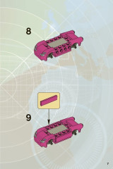 LEGO 8424 instructions page 7 – build guide