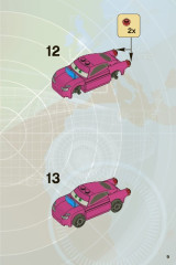 LEGO 8424 instructions page 9 – build guide