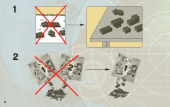 LEGO 8426 instructions page 2 – build guide