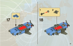 LEGO 8426 instructions page 21 – build guide