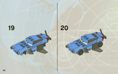 LEGO 8426 instructions page 22 – build guide