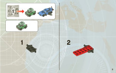 LEGO 8426 instructions page 3 – build guide