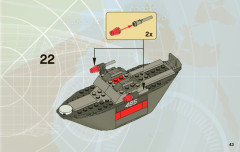 LEGO 8426 instructions page 43 – build guide