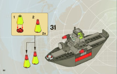 LEGO 8426 instructions page 52 – build guide