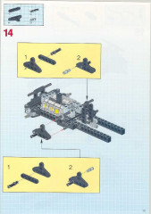 LEGO 8428 instructions page 13 – build guide