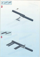 LEGO 8428 instructions page 3 – build guide