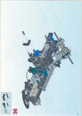 LEGO 8428 instructions page 35 – build guide