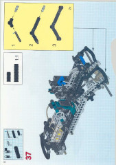 LEGO 8428 instructions page 36 – build guide