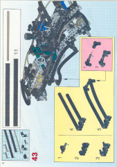 LEGO 8428 instructions page 42 – build guide