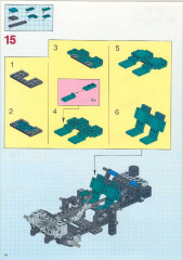 LEGO 8428 instructions page 54 – build guide