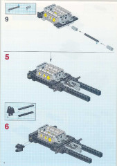 LEGO 8428 instructions page 8 – build guide