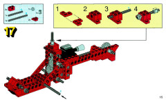 LEGO 8429 instructions page 15 – build guide