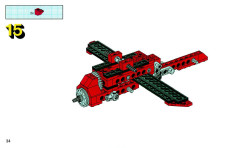 LEGO 8429 instructions page 34 – build guide