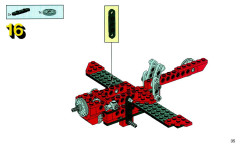 LEGO 8429 instructions page 35 – build guide